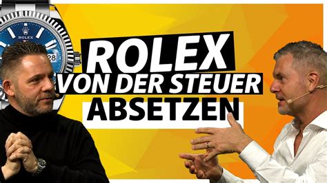 Steuertipps: Rolex von der Steuer abset